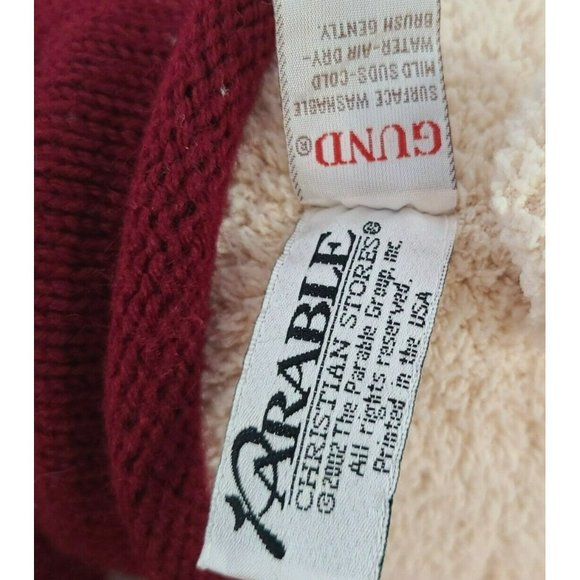 Vintage 2002 GUND Parable Christian Stores MAX Bear Plush God Is With Us Always - Picture 6 of 9